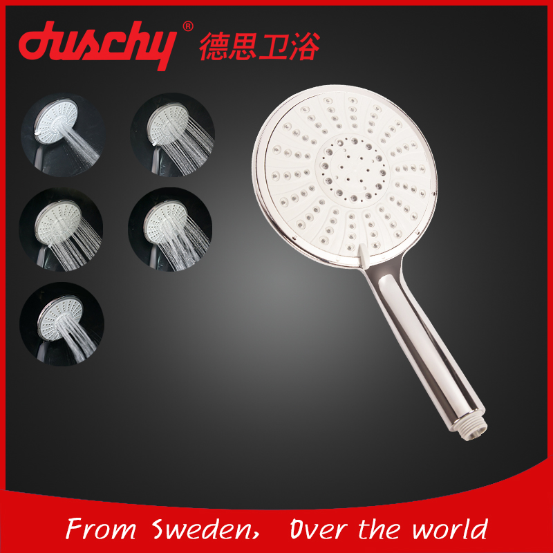 big faceplate chrome massage shower head