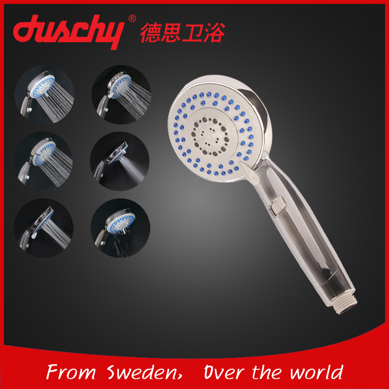 water stop wall mounted rainfall head shower