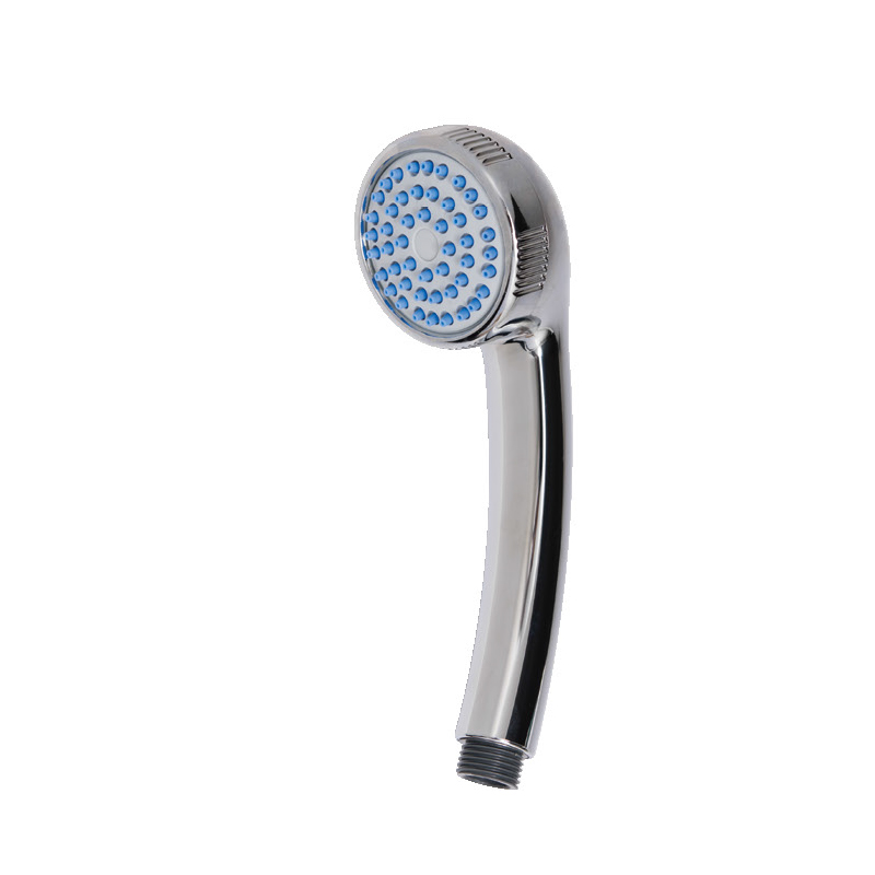 Single function water jet plastic head shower